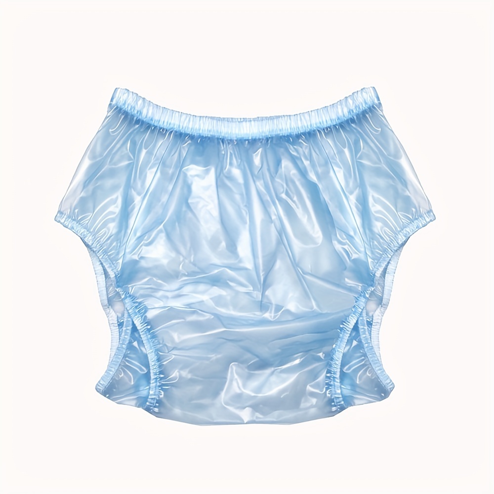 Transparent Pvc Plastic Underwear Incontinence Underwear - Temu