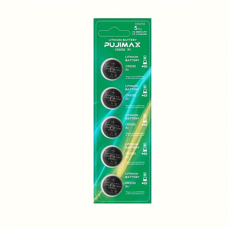 Cr2032 3V 210mAh Lithium Button Cell Non-Rechargeable Battery