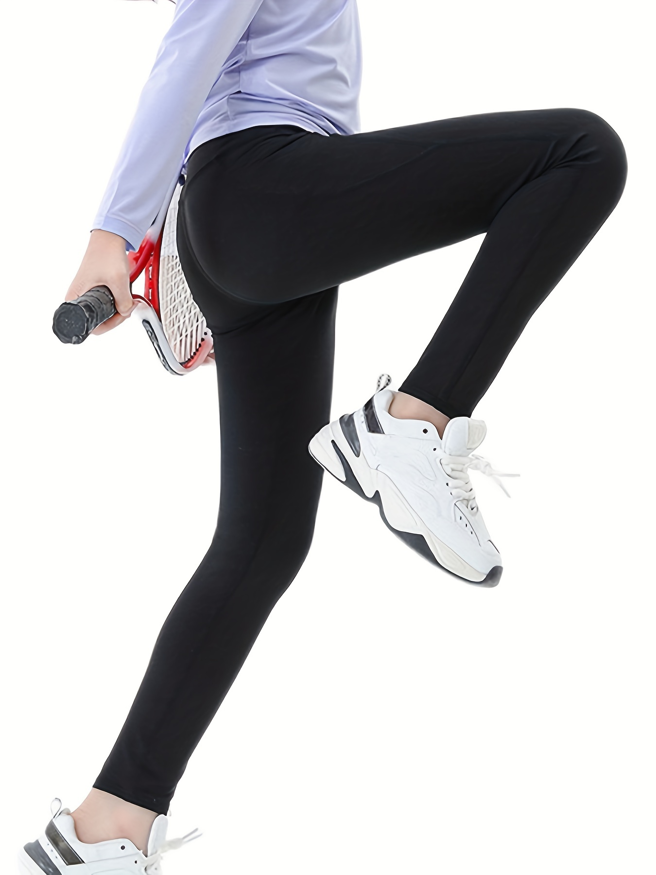 Girl Yoga Legging Pockets Workout Causal kid Active Tummy - Temu