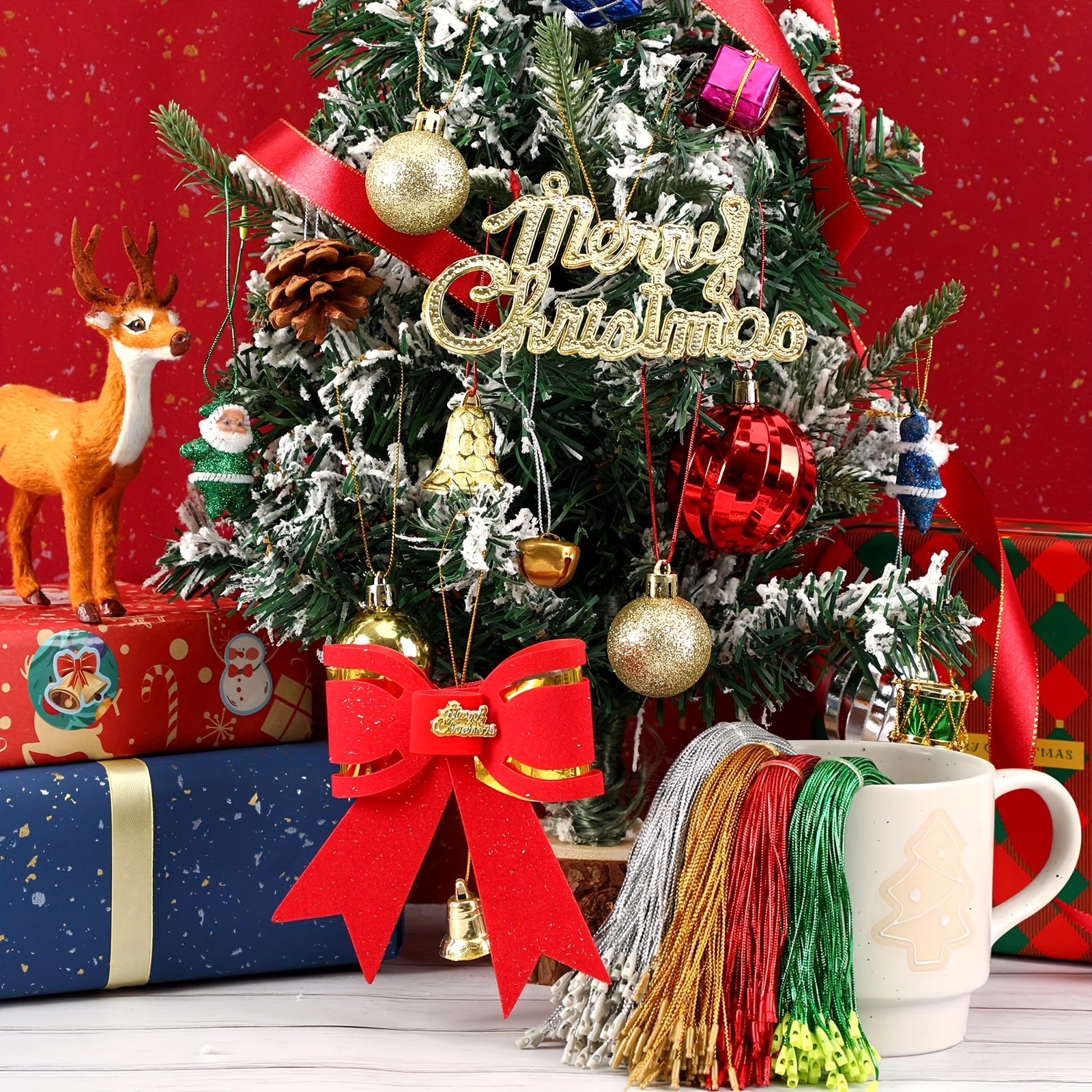 R'ND Toys Christmas Ornament Hooks – Christmas Tree Easy Snap