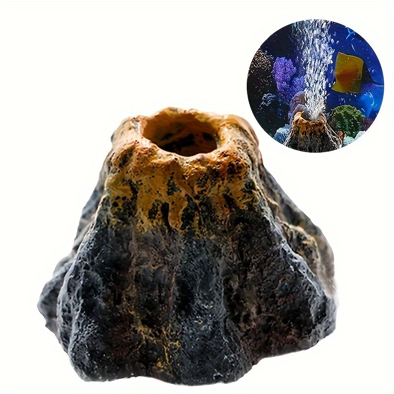 Aquarium Muschel Dekoration, Muschel Luftsprudler Dekoration Sauerstoff  Blase Harz Handwerk mit Luftblasen Steinen