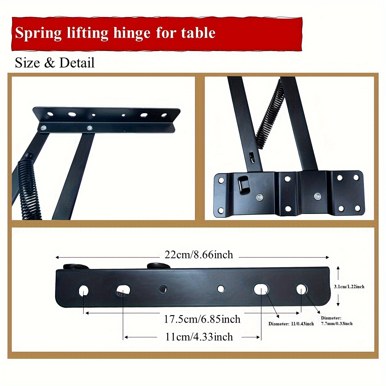 Closing Folding Table Mechanism Table Hydraulic Lifting - Temu Canada