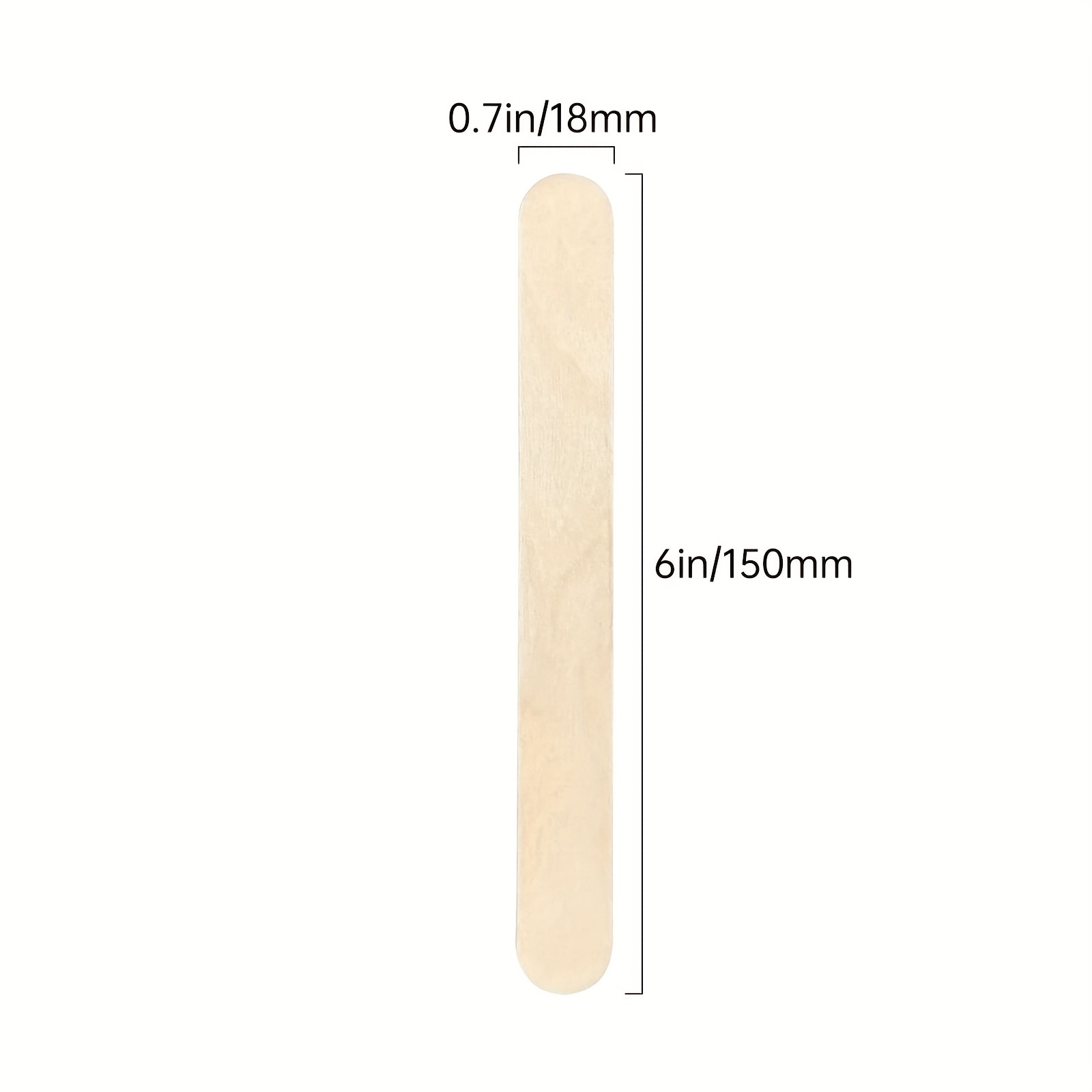 Popsicle Stick for Craft Supplies Sticks - Premium Quality 100 pcs