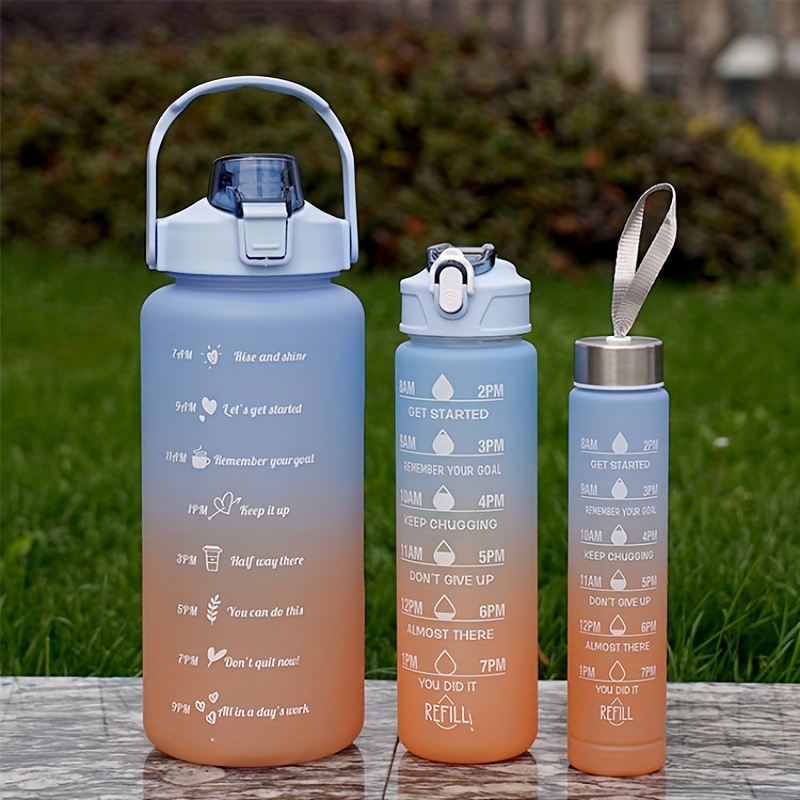 Gym Water Bottle Water Bottles For Women Water Bottle Set Of 3