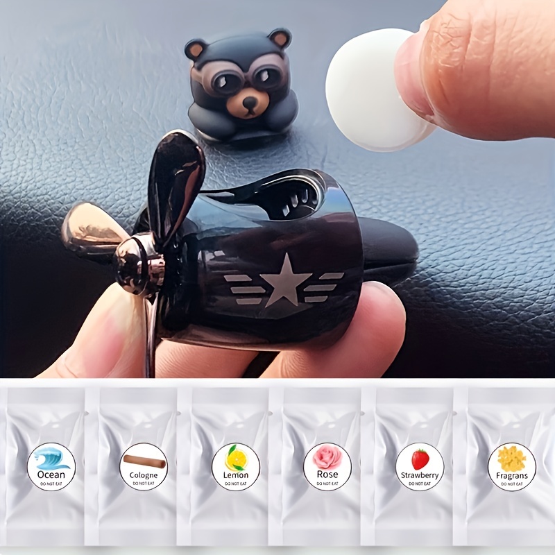 Car Scent Tablets For Bear Pilot Series Car Air Freshener - Temu United  Kingdom
