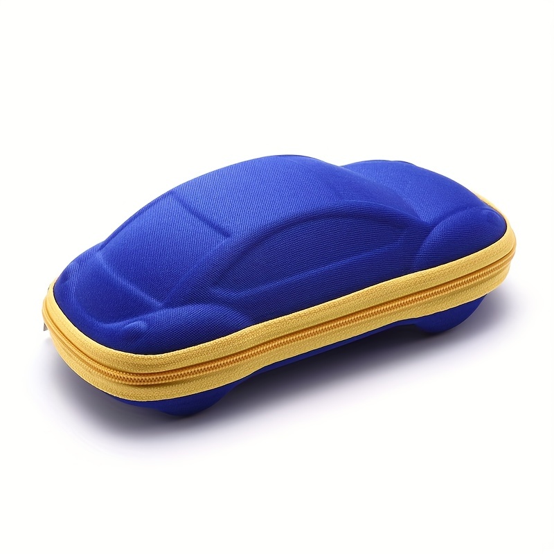 Hard Shell Sunglass Case with Carabiner Zipper