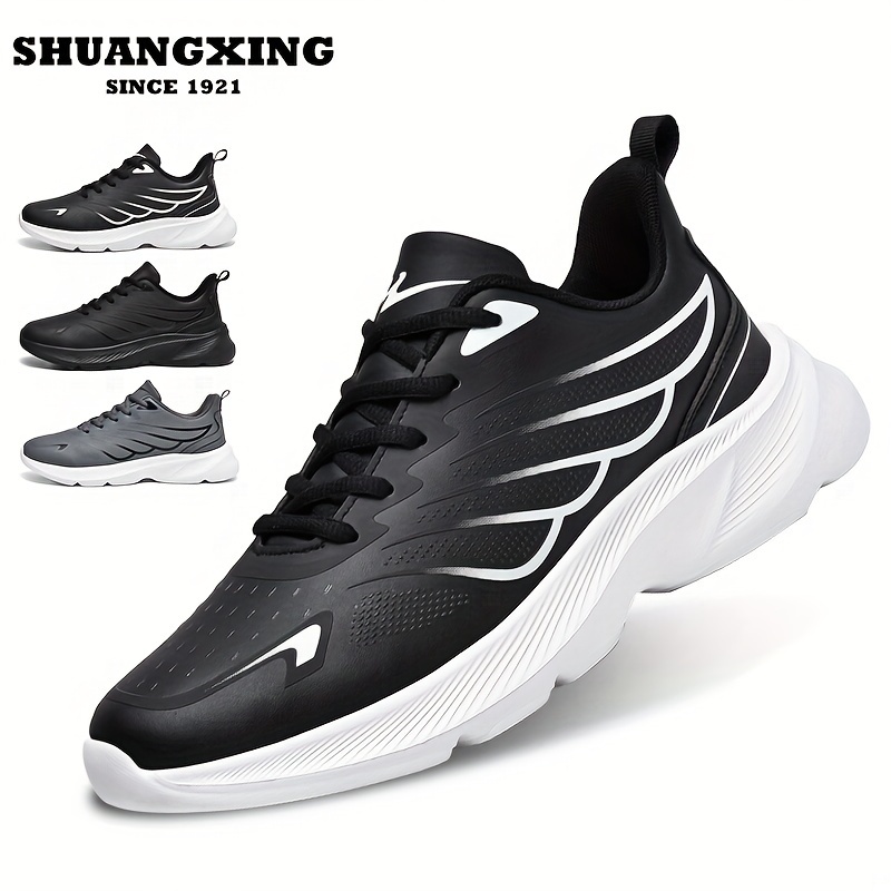 Zapatillas De Running Negras Para Hombre - Temu Chile