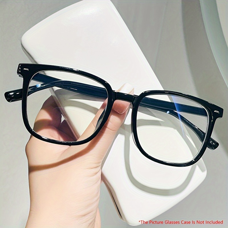 Blue Light Blocking Glasses Men Women Rectangular Frame - Temu