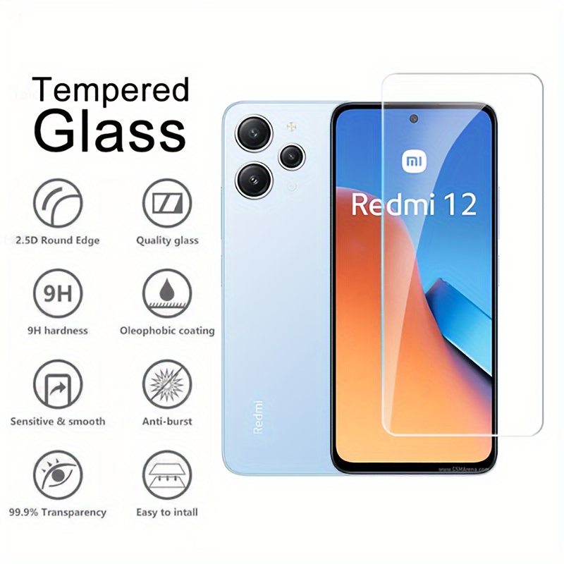 Cristal templado Redmi 13C 12C 10C Película Xiaomi Redmi Note 13