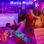 100ft lights and7 led lights christmas lights outdoor 44key remote and app control color changing with music sync timing function for indoor and outdoor walls railings pools roof decorations