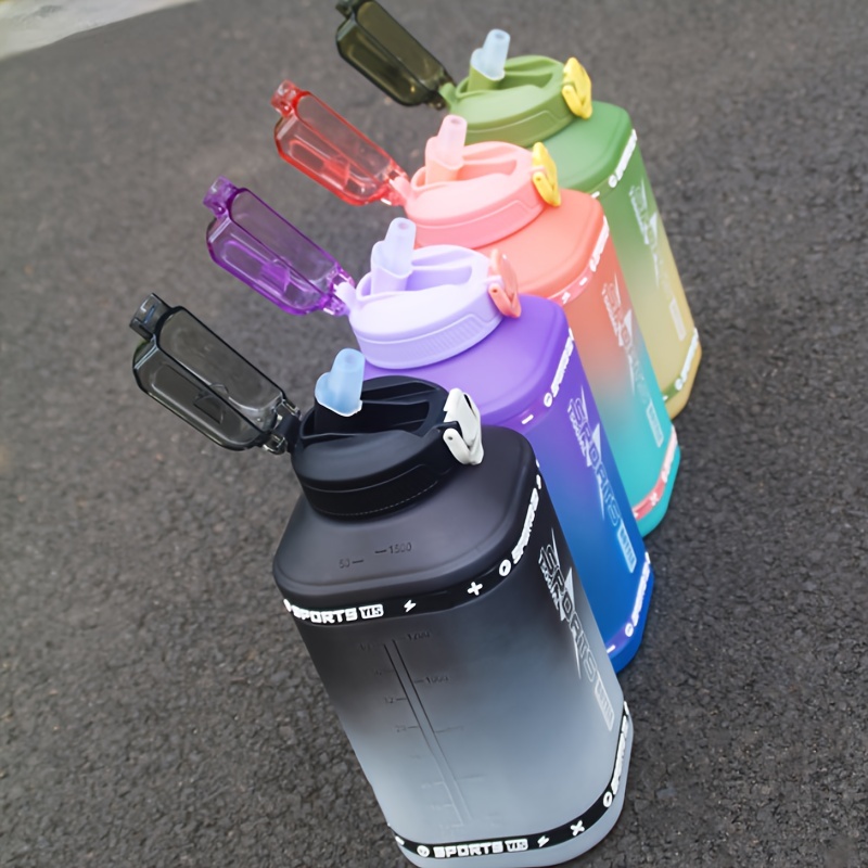 3.8L/2L/1.5L Gym Sports Bottles Water Cup Pc Material with