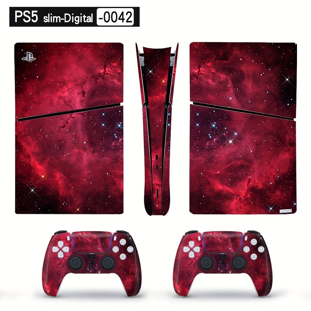 

Sticker Decal Skin For Playstation 5 Slim Console Digital And 2 Slim Gamepad