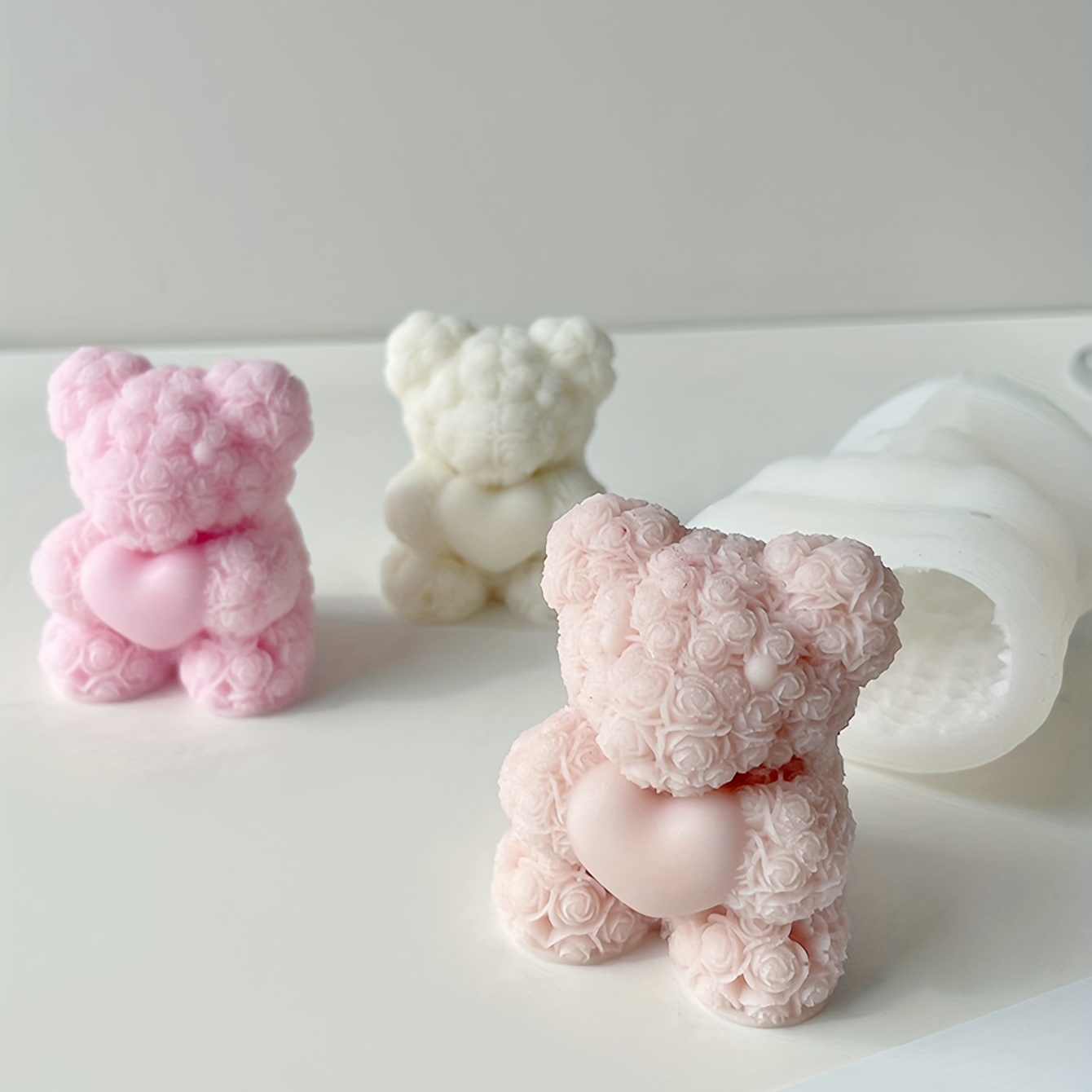 Gummy Bear Molds Candy Molds Fondant Chocolate Candy - Temu