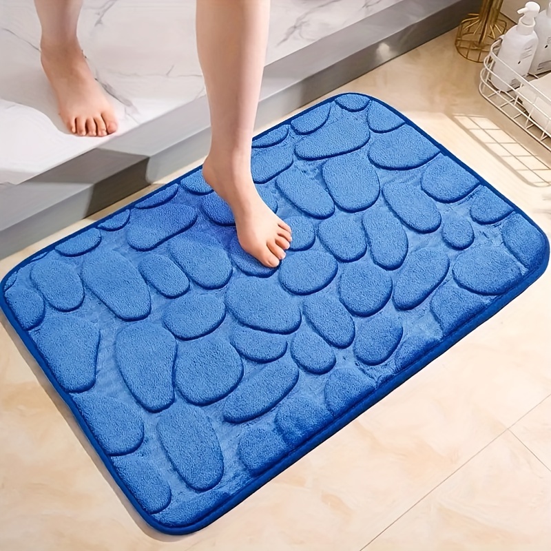 Bath Mat Super Absorbent Memory Foam Carpet Non-slip Bathroom Rug Floor Rugs  Shower Room Doormat Toilet Footpad Mat 40x60cm - AliExpress