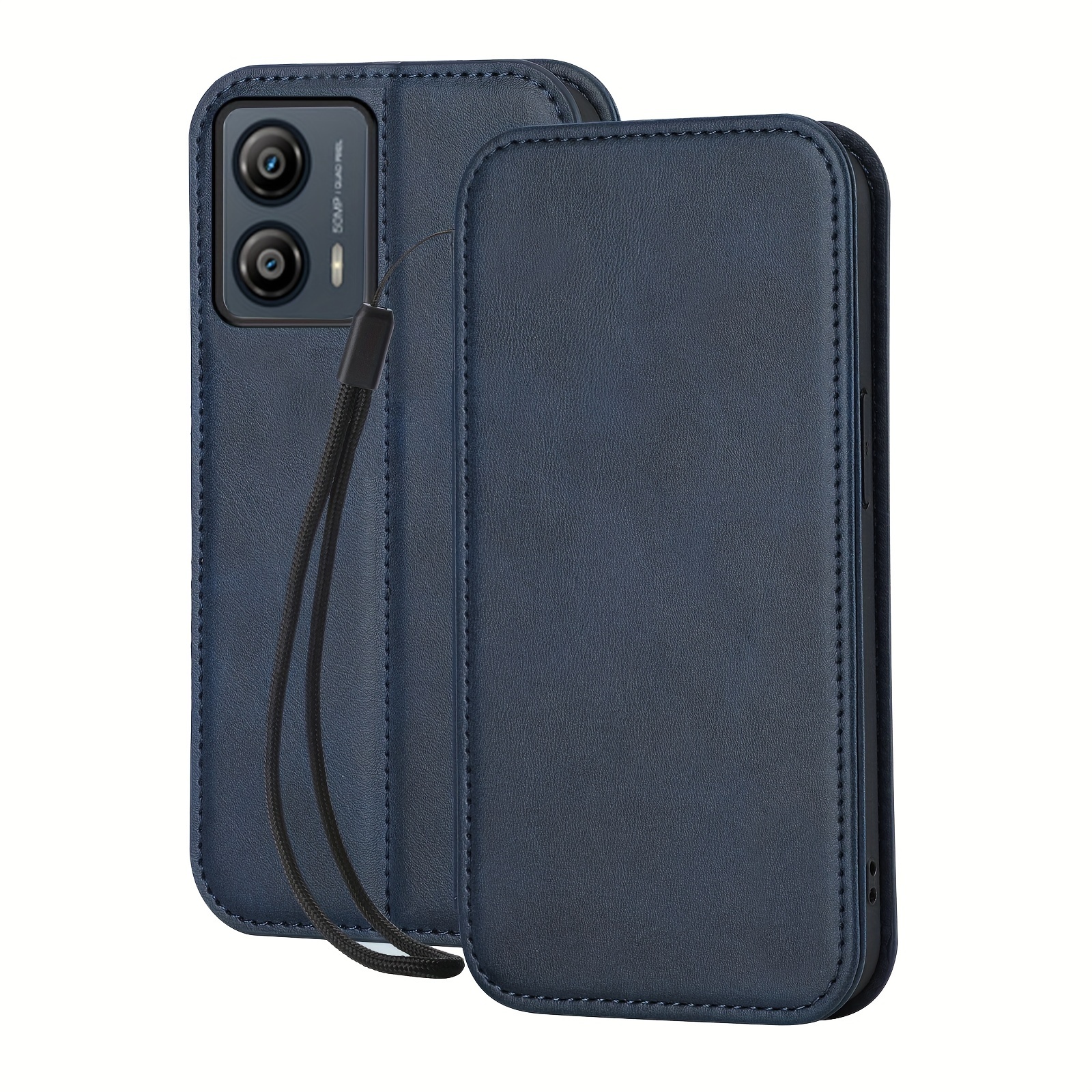 Pu Leather Phone Case For Motorola Moto G53 53i 53y
