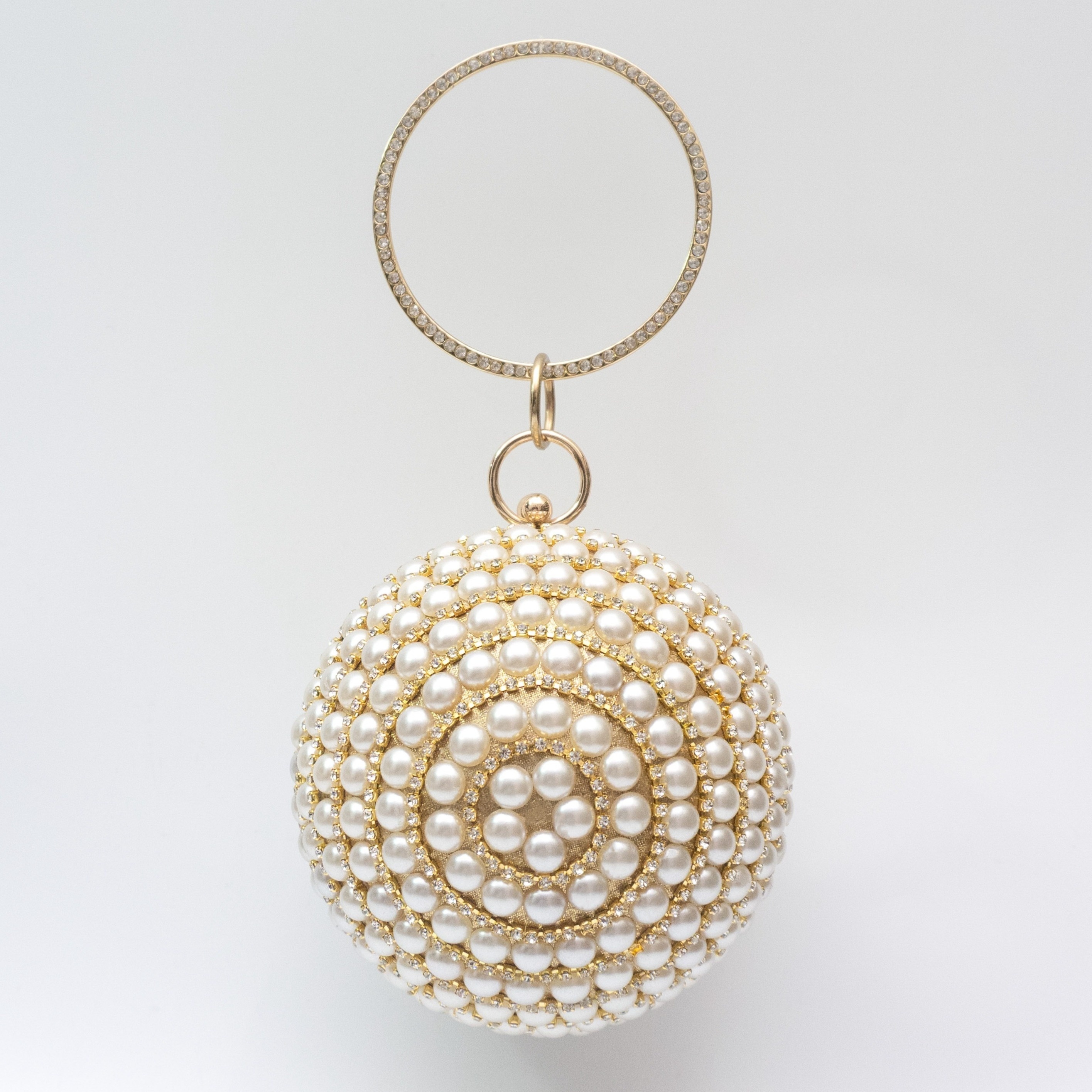Pearl Beaded Evening Clutch Purse – Glamour Stitch