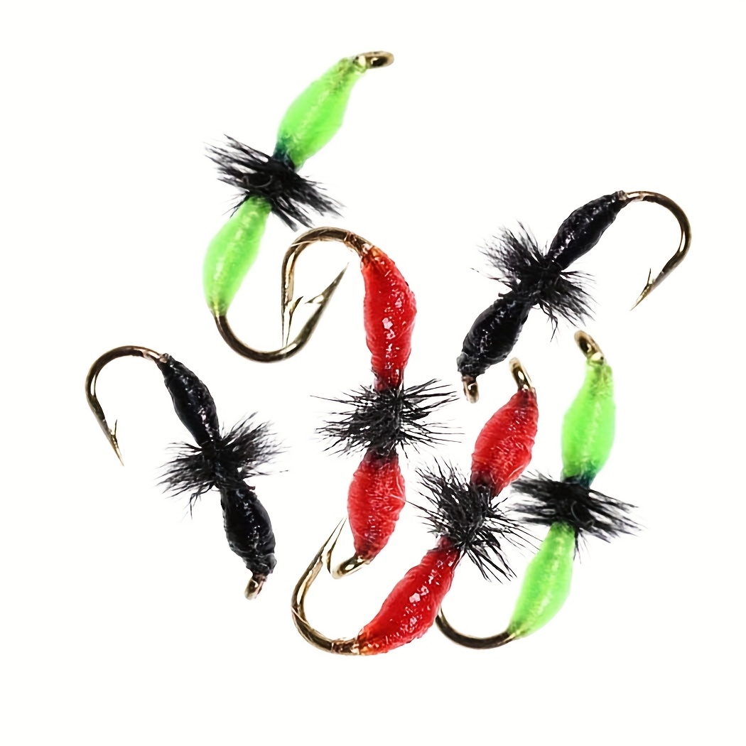 Dovesun Artificial Bionic Insect Flies Jigs Bait Fishing - Temu