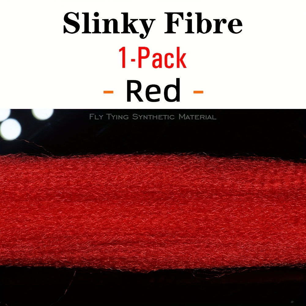 Slinky Fiber Fly Tying Synthetic Material Streamer Minnow - Temu