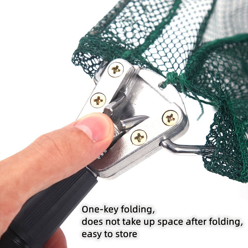 Catch Fish Portable Foldable Telescopic Fishing Net! - Temu Canada