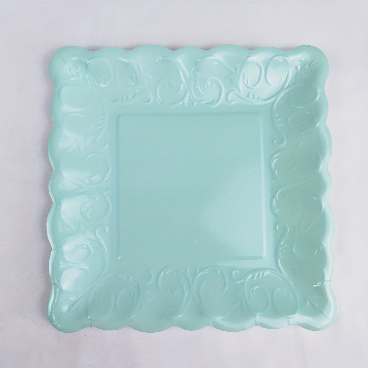 Large White Disposable Paper Plates Perfect For Desserts - Temu