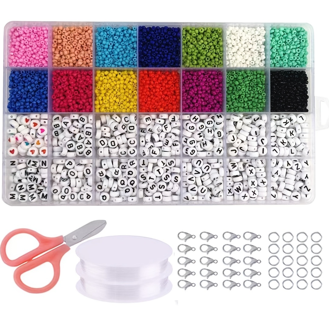 Kit Para Realizar Pulseras Y Collares 5000 Piezas