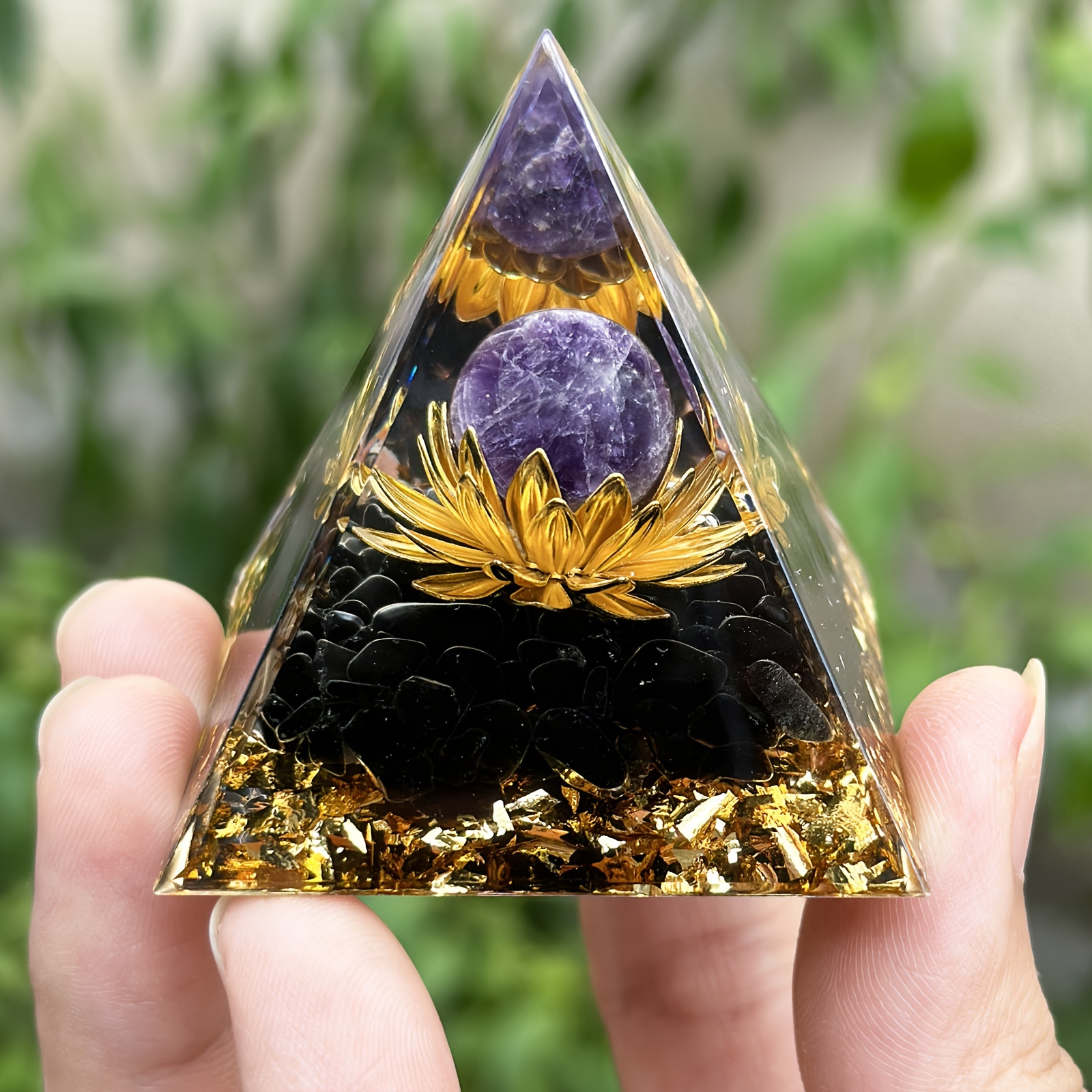 1pc Orgone Fiore Vita Piramide Ametista, Generatore Energia Ossidiana,  Trasforma Casa, Porta Energia Positiva, Meditazione Cristallo E Attira  Ricchezza, Decorazioni Casa, Oggetti Collezione, Regali Festa - Salute E  Casa - Temu Italy