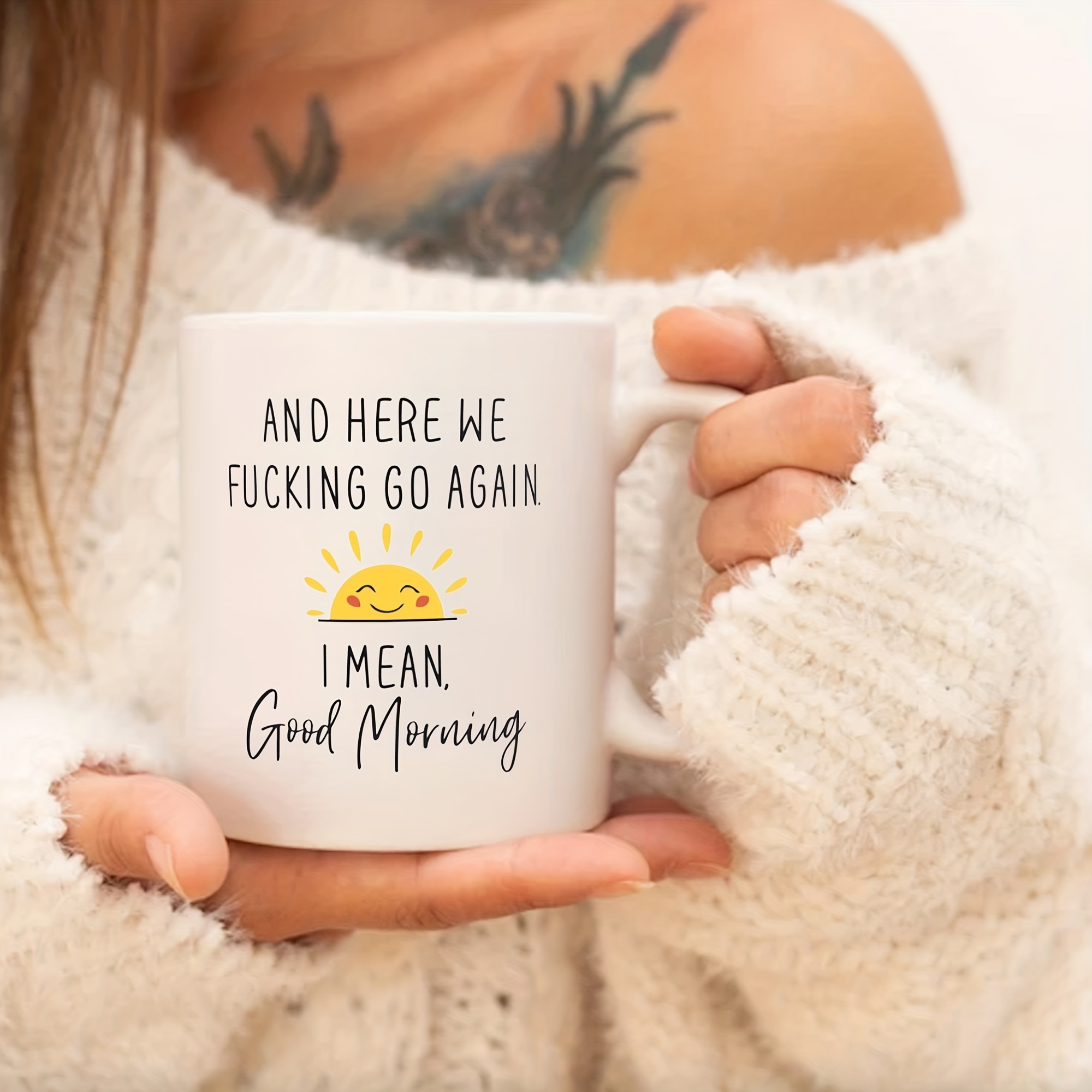 Personalized Here We Go Again I Mean Good Morning Mug – Canary Road