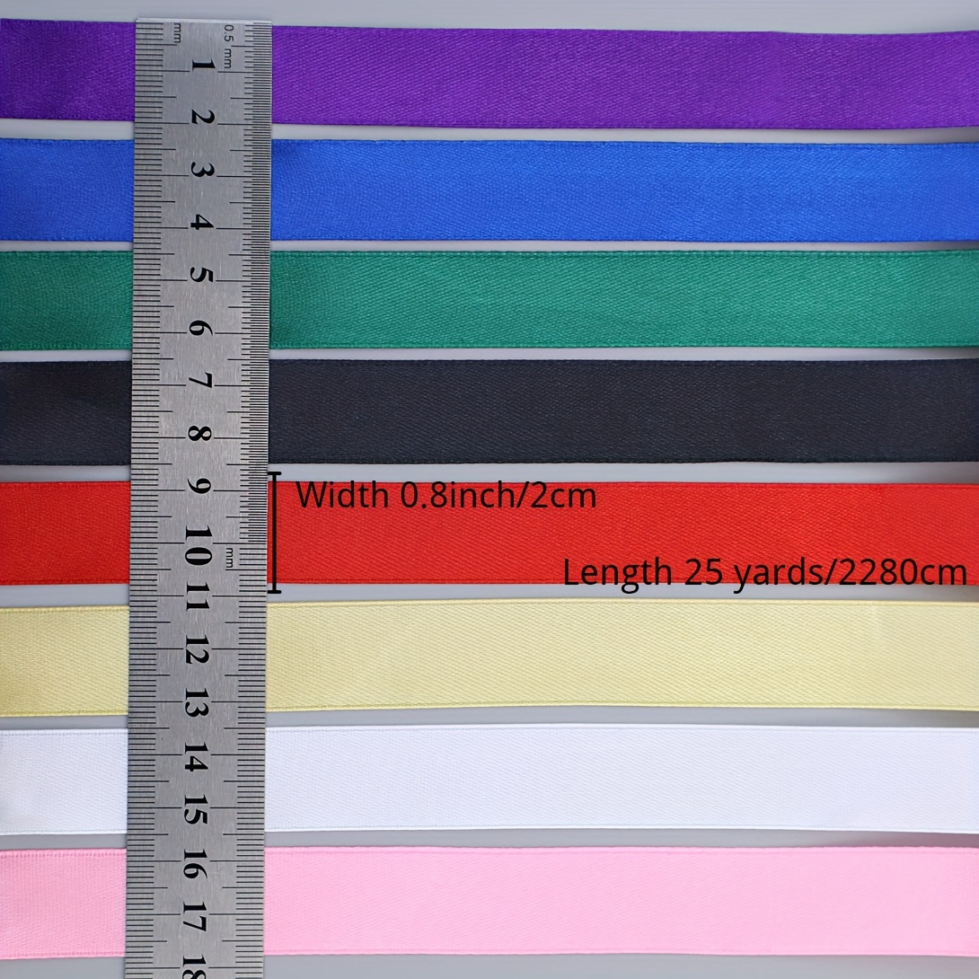 May Arts 0.6cm Wide Ribbon, Mauve Silk