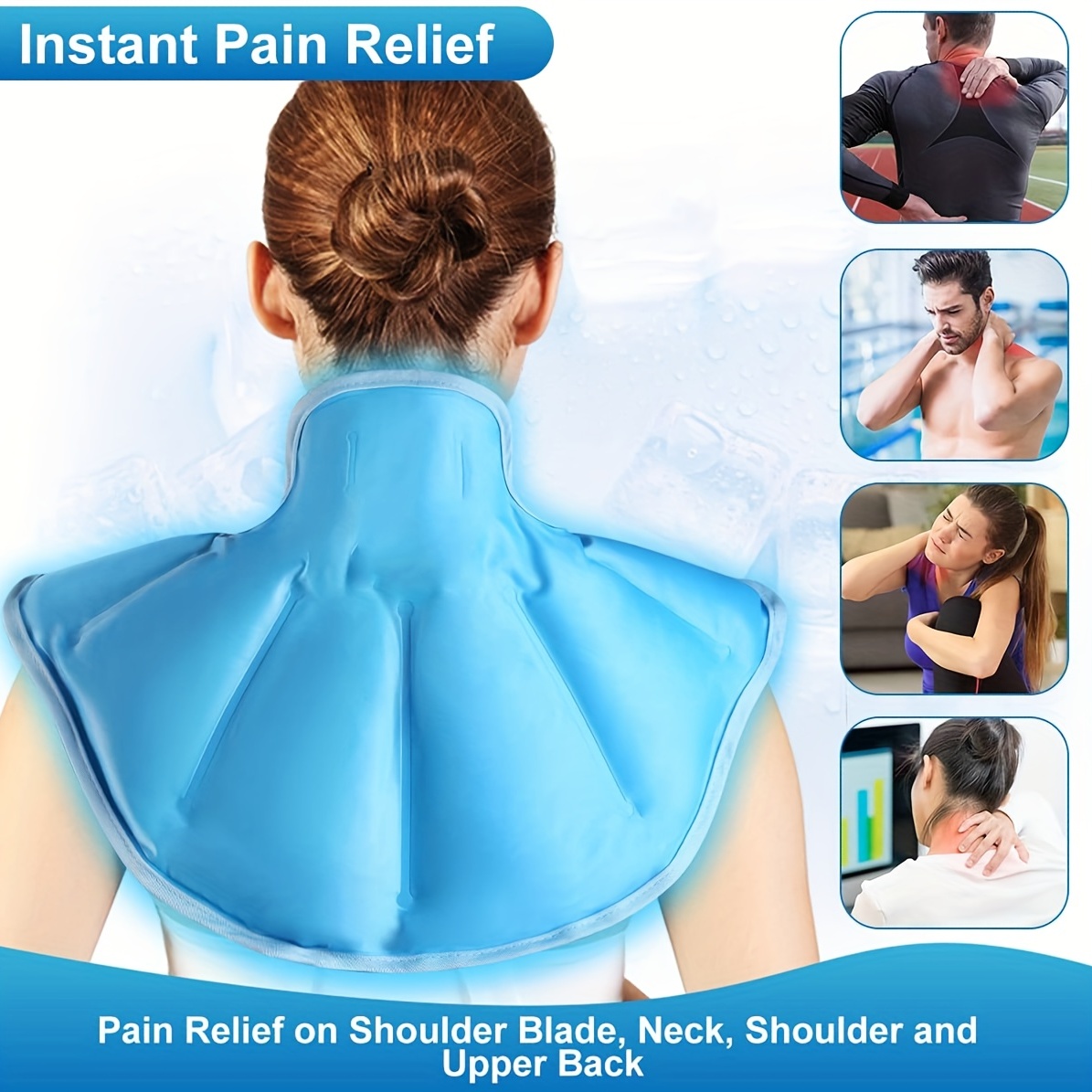 Neck Pain Relief, Cold Pack, Cold Therapy Products, Scapula Pain