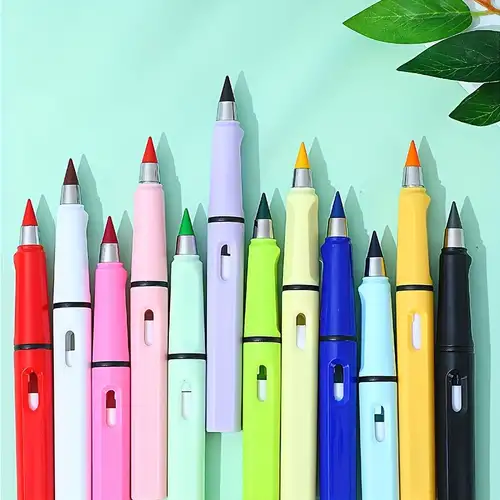 Colored Pencils Aesthetic inkless Pencils Eternal - Temu