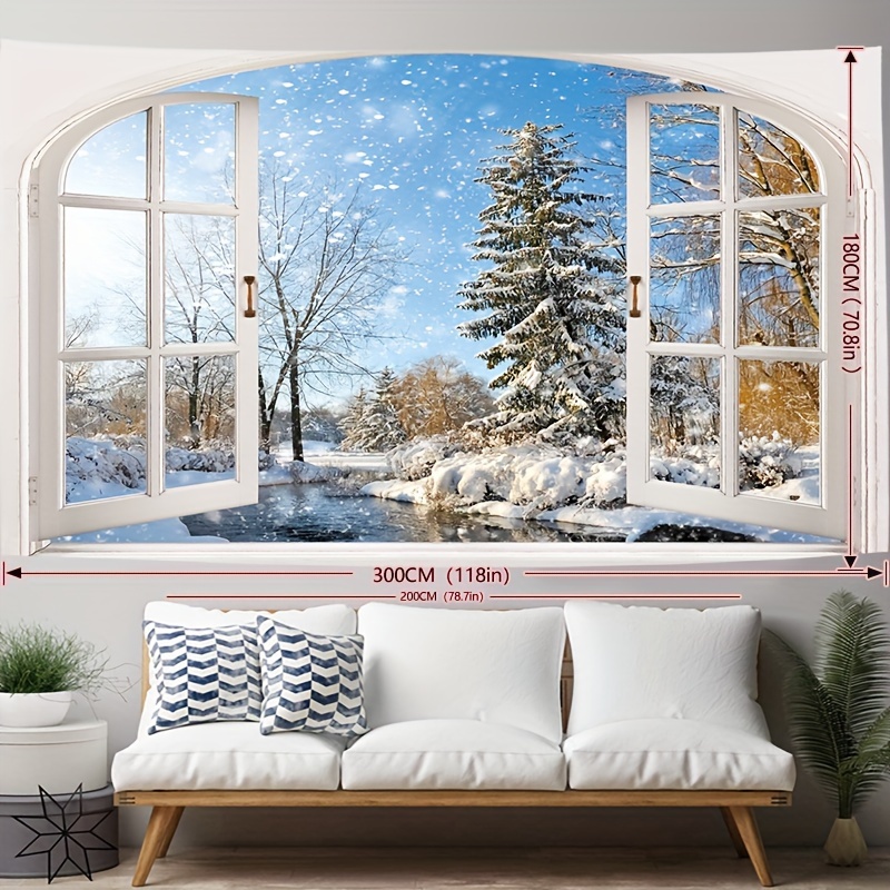 Snowflake tapestry discount