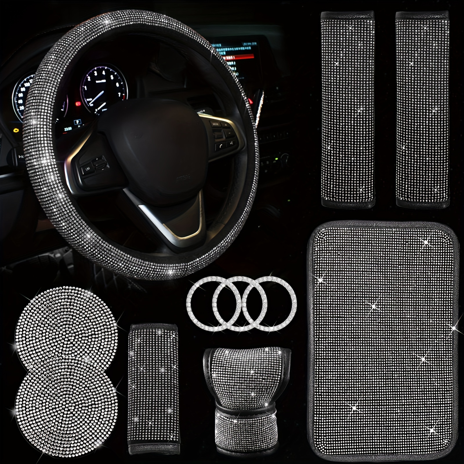 Bling Car Accessories - Temu - Page 2