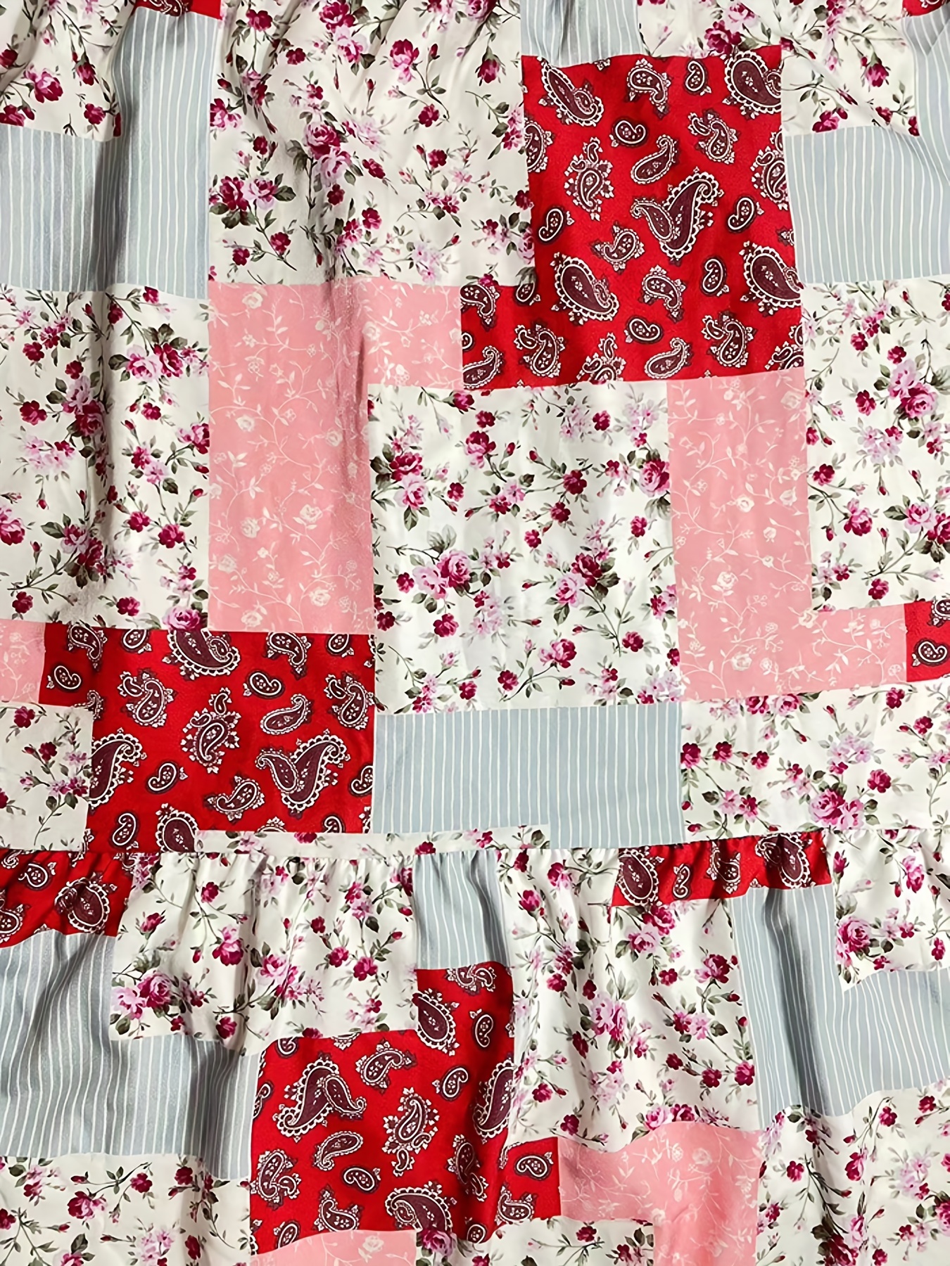 White flowy 2024 skirt quilt