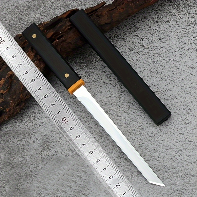 Mini Katana Knife Steel Tanto Fixed Blade Knife Comfortable - Temu Germany