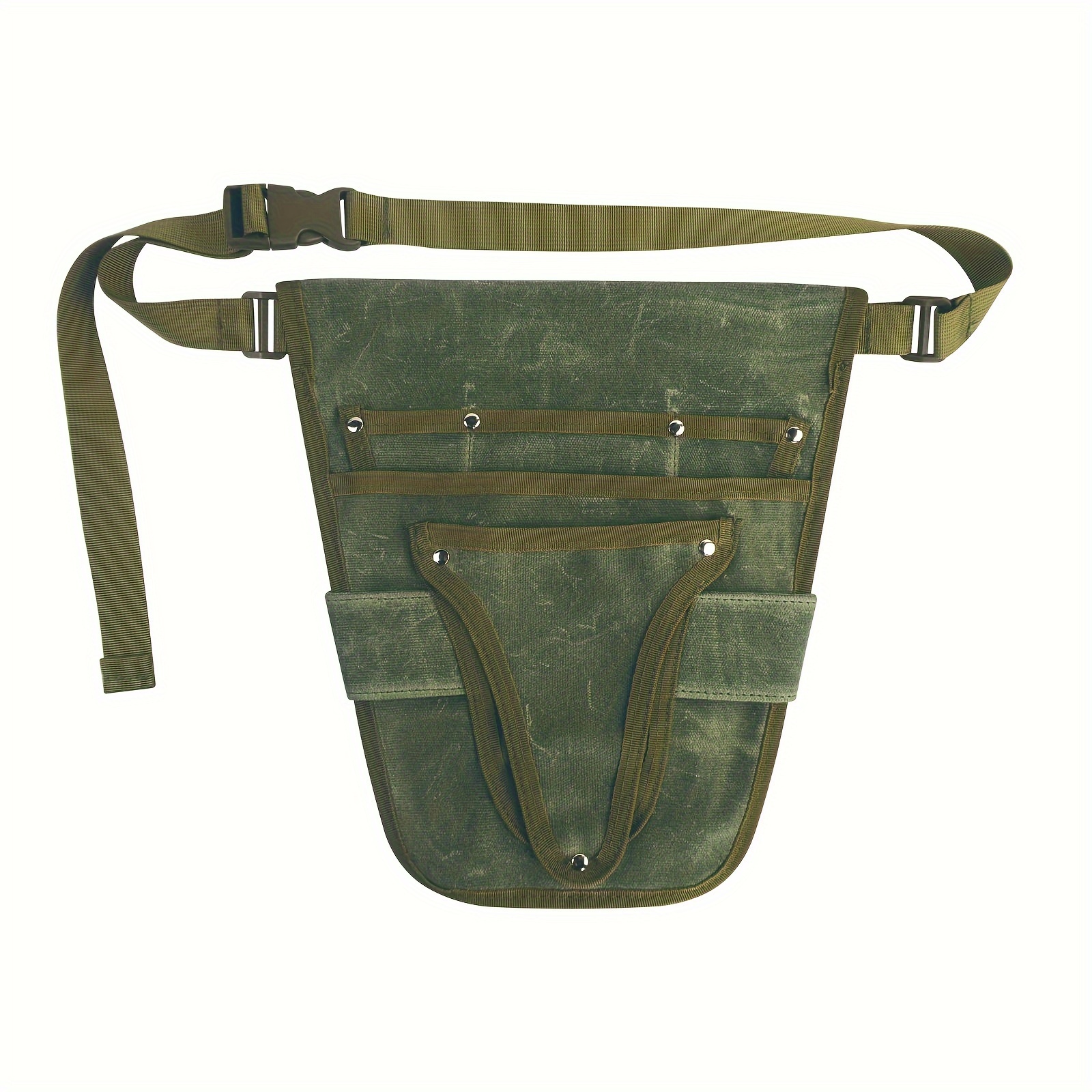 Garden Canvas Tool Belt Bag Multiple Pocket Storage Portable