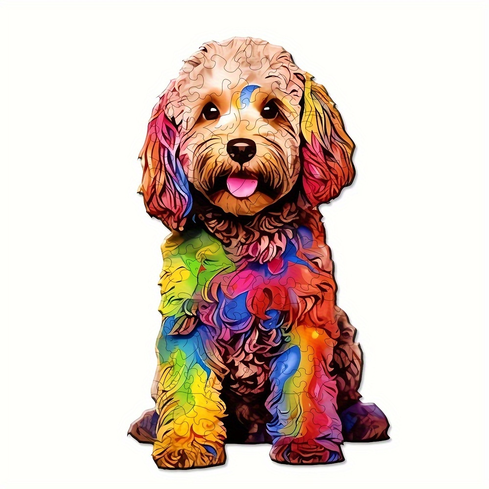 Jigsaw Puzzles For Adults, Cute Pets Dog Puzzles Puppies Family Games Funny  Challenging Jigsaw Puzzle - Temu