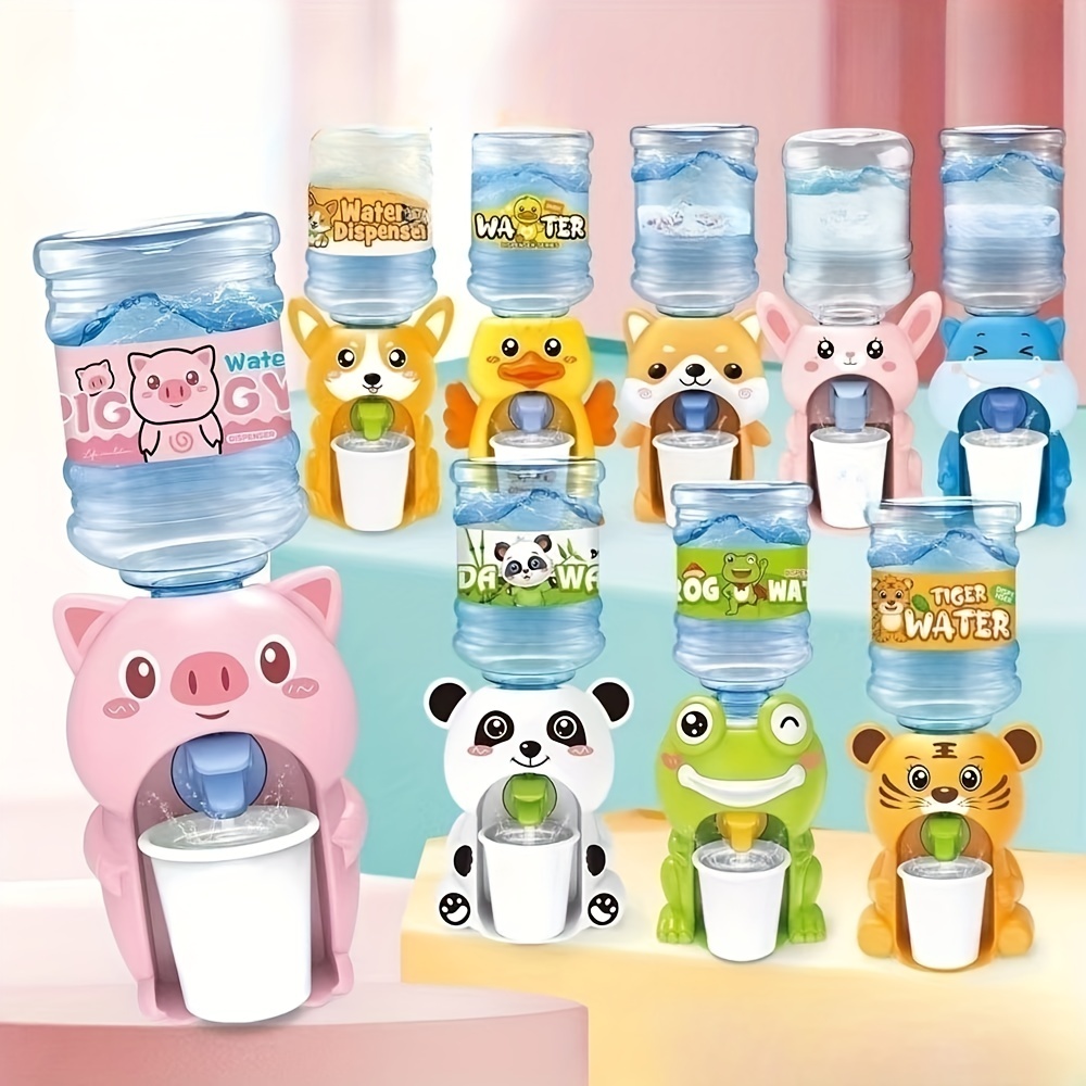 Cute Mini Water Dispenser Toy For Kids Fun Simulation - Temu