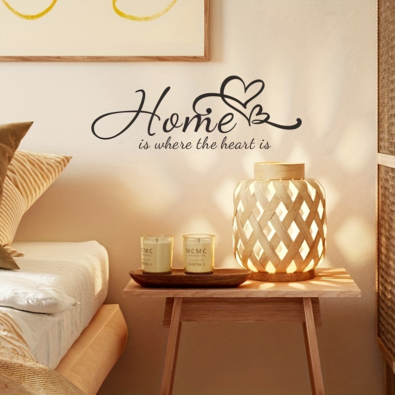 Home Is Where The Heart Is Family Home Love Living Room - Temu Switzerland