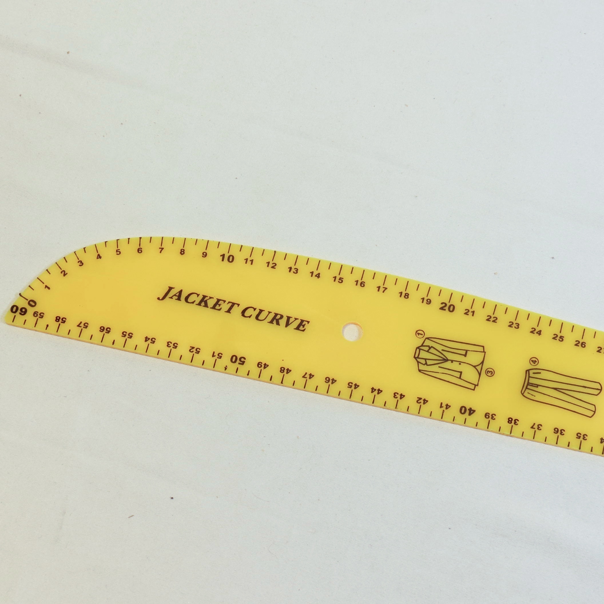 Garment Ruler Sewing Measuring Tailor Craft Tool Clothing Model Tailor  Ruler Built-in Scale Drawing Ruler - Temu