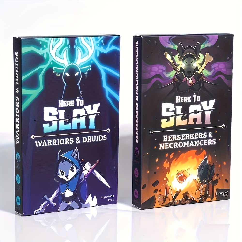 Here To Slay Base Game And Expansion Bundle For Board Game,Holiday Party  Favors,Halloween Christmas Gift