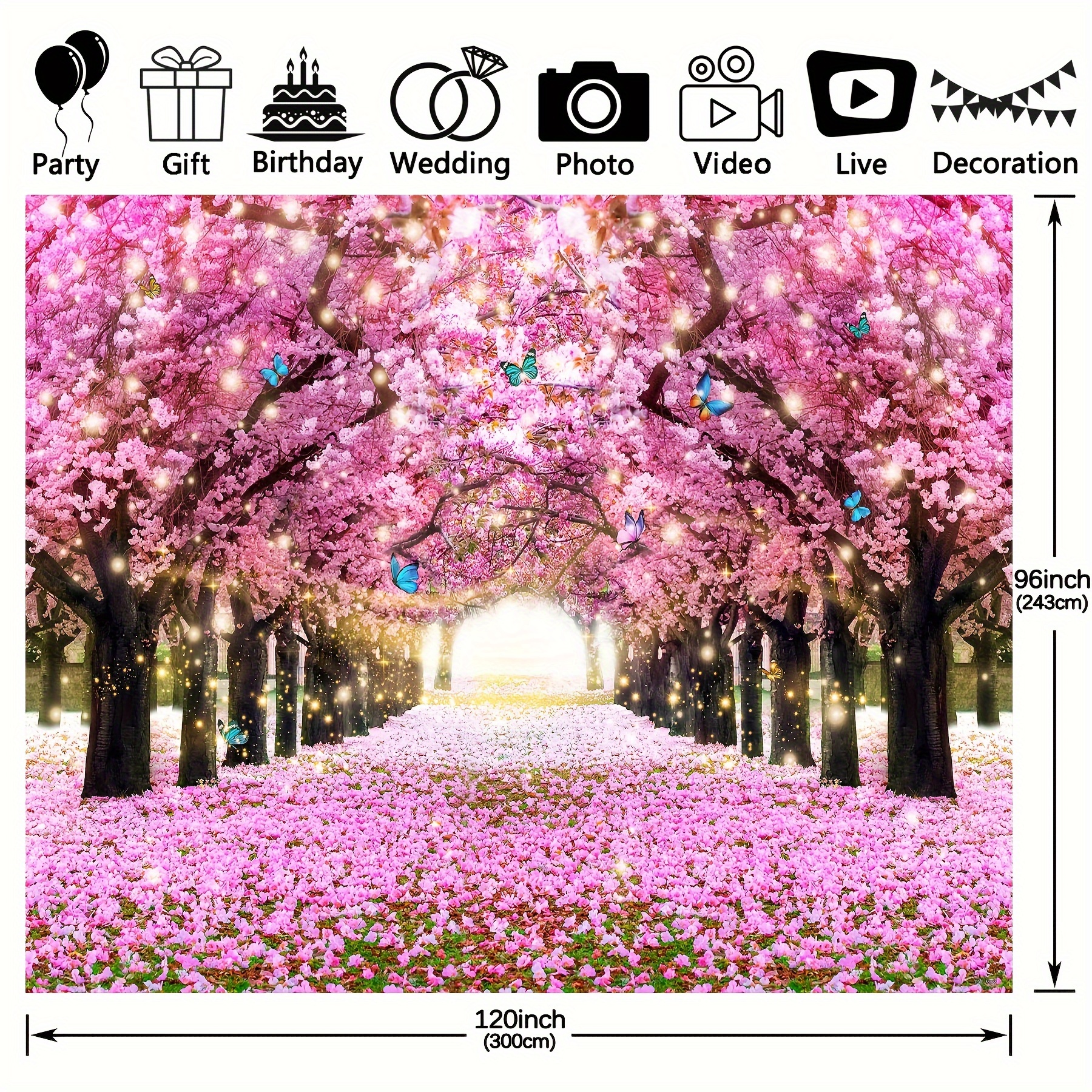 5x7ft primavera floral Sakura flor pared rosa fotografía fondos recién  nacido estudio de fondo verde madera piso SK0302b