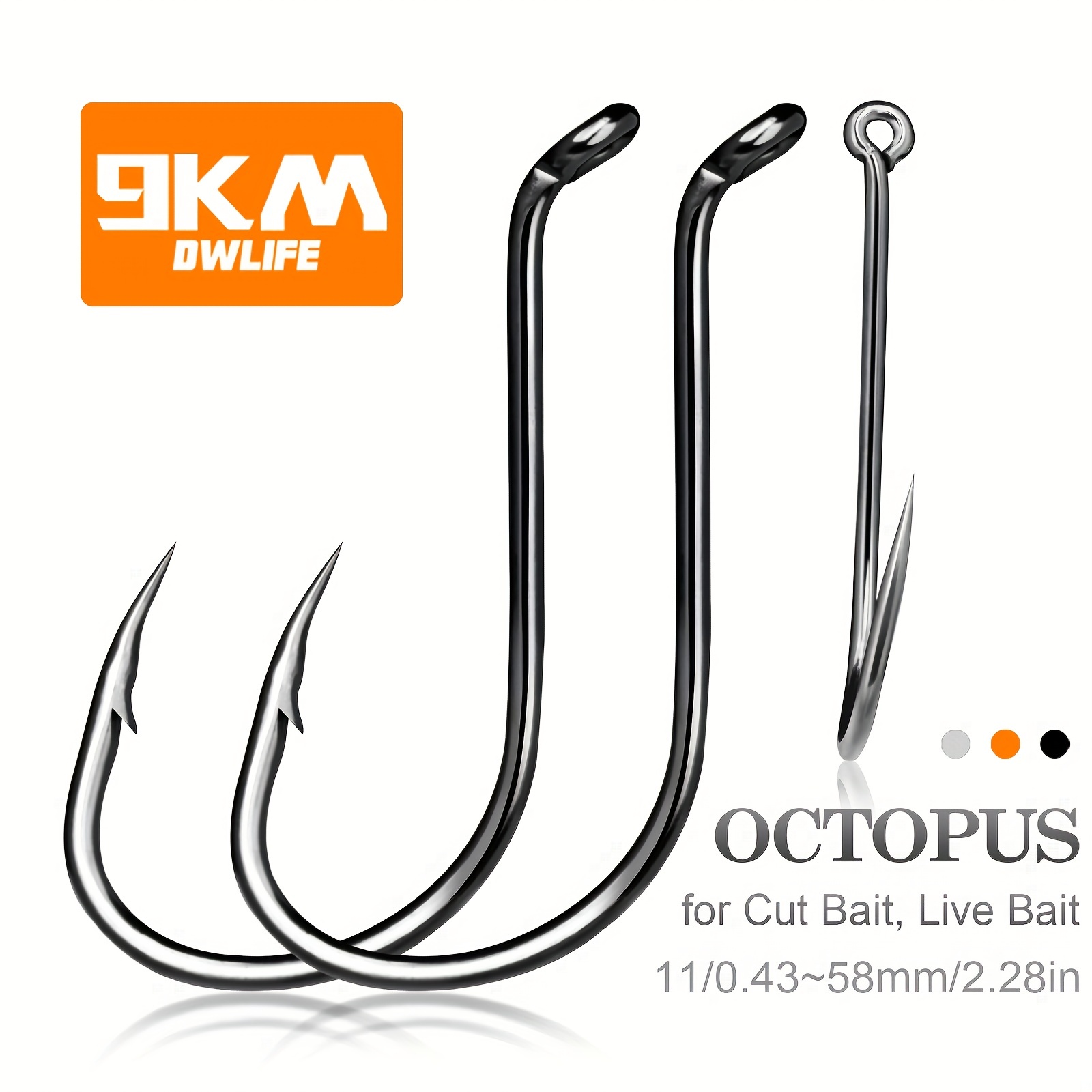 High Strength Corrosion Resistant 9km Octopus Hook Saltwater - Temu Canada