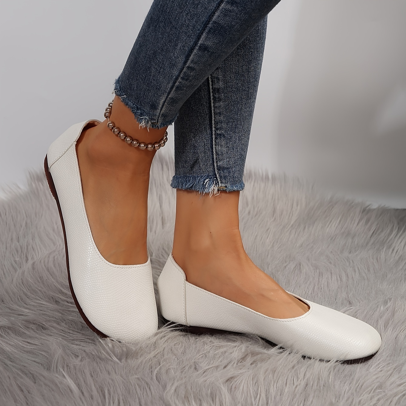 White Women's Wide Width Shoes