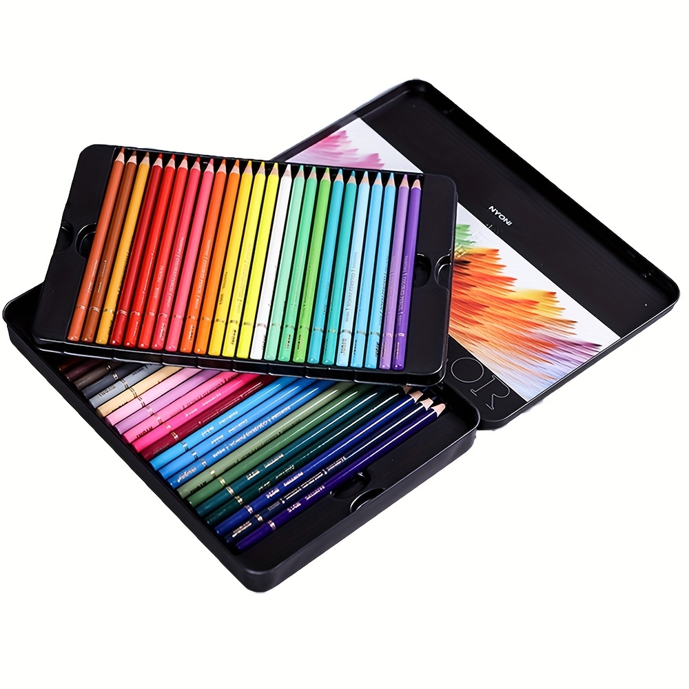 72 Count Colored Pencils for Adult Coloring Books, Soft Core,Ideal for Drawing Blending Shading