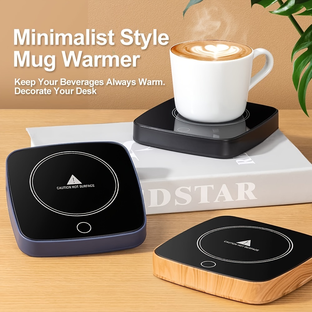 Mug Warmer, Coffee Mug Warmer for Desk, Cup Warmer with 3 Temperature  Setting for Coffee, Milk, Tea, Chocolate, Beverage