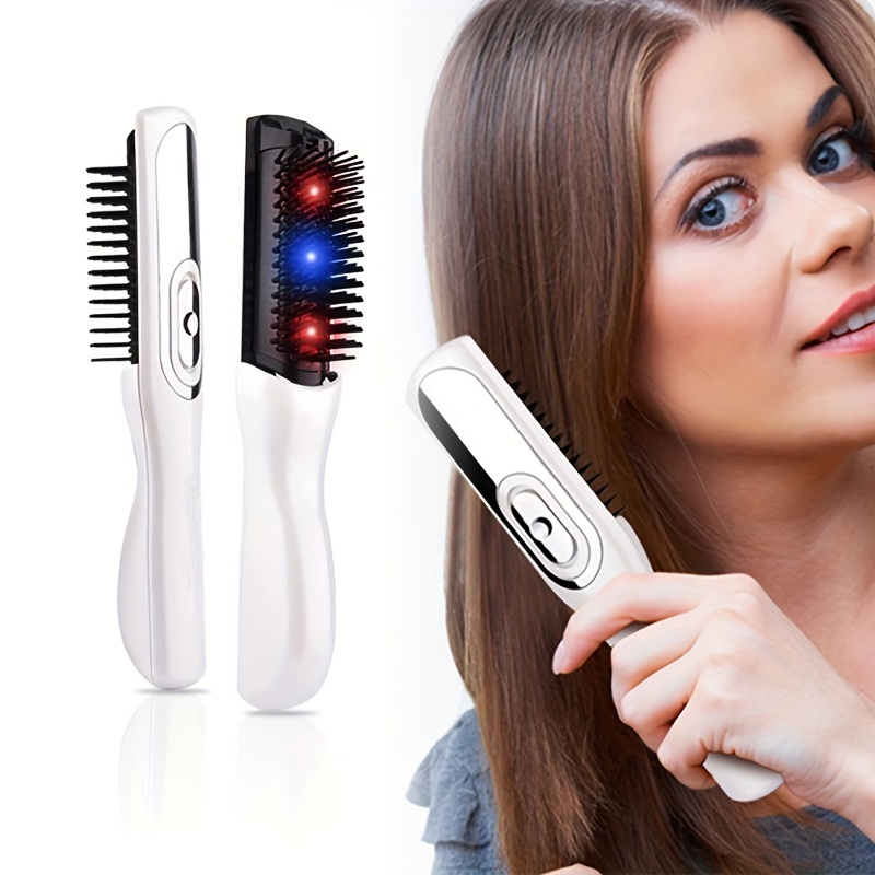 2023 Electric Hair Comb Scalp Massager Red Blue Light Hair Loss