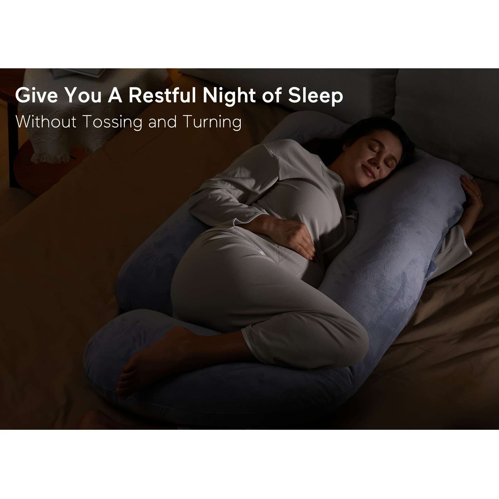 Almohadas Para Dormir Soporte Espalda Caderas Piernas Vientre Mujeres  Embarazada