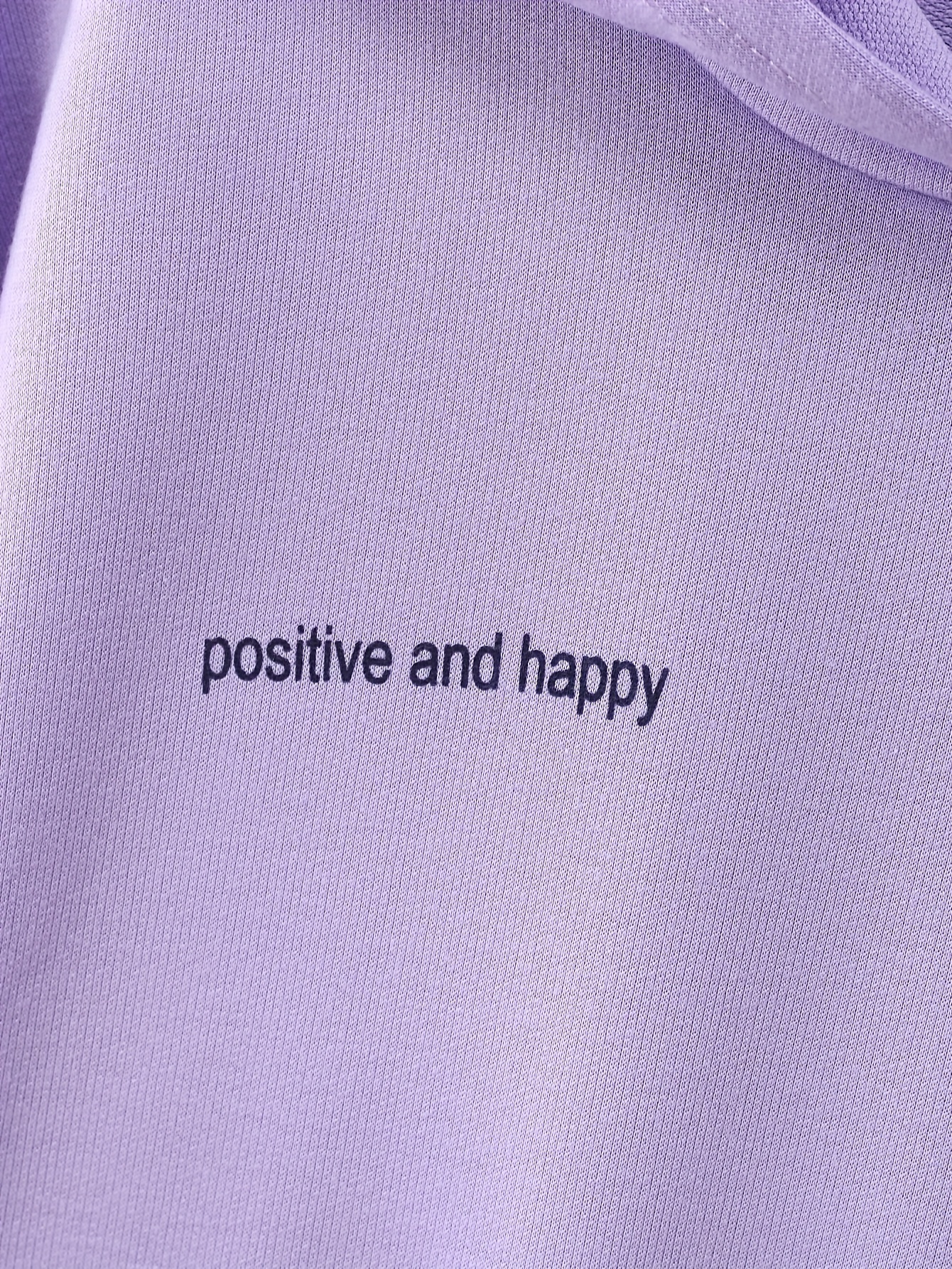Girl's Positive & Happy 2pcs Hoodie & Sweatpants Set for Spring Fall