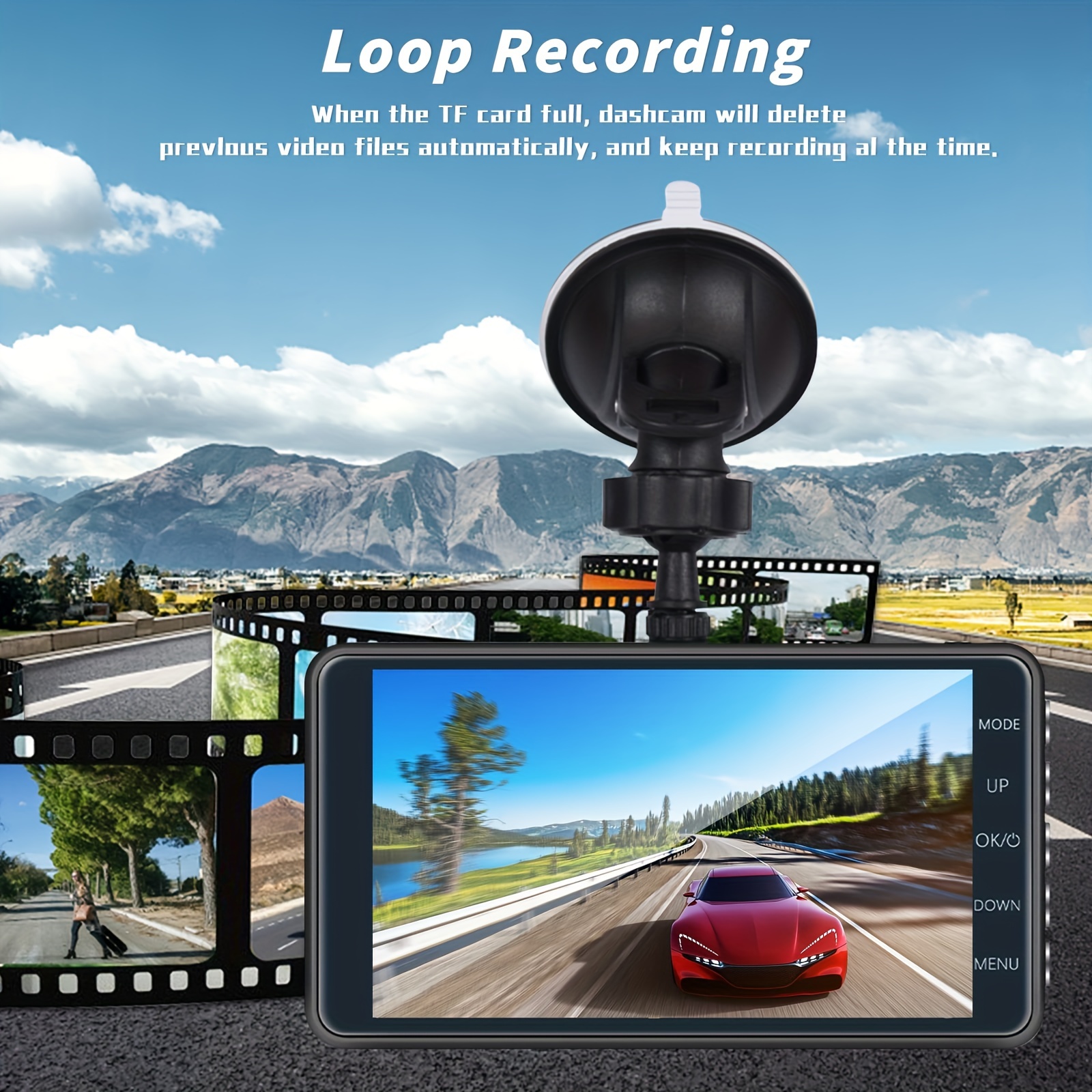 Top 5 Best Dash Cam Front and Rear With Parking Mode 