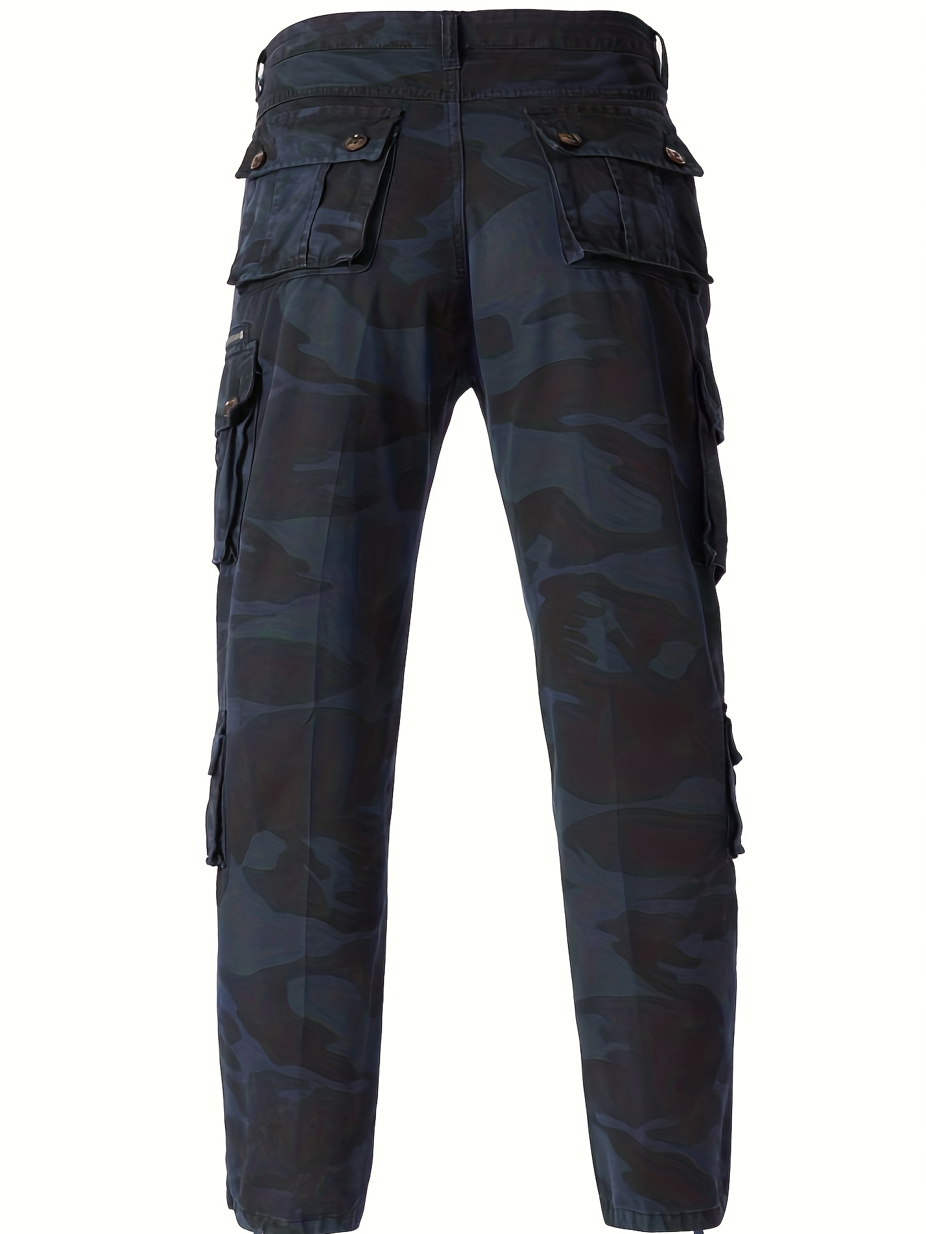 Plus Size Men's Camouflage Print Cargo Pants Fall Winter - Temu Canada